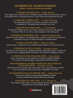 Crimes Impossíveis – Crimes do quarto fechado verso