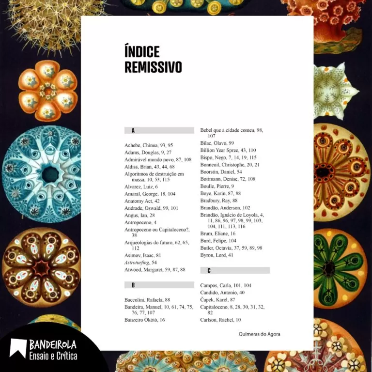 Quimeras indice remissivo 6